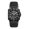 VOGTIME-BELL-&-ROSS-BR 03-92 DIVER BLACK MATTE - BR0392-D-BL-CE/SRB