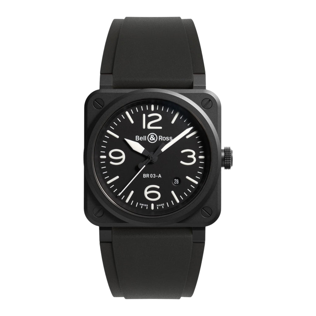 VOGTIME-BELL-&-ROSS-BR 03 Black Matte - BR03A-BL-CE/SRB
