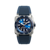 VOGTIME-BELL-&-ROSS-BR 03 Diver Blue Steel - BR03A-D-BLU-ST/SRB