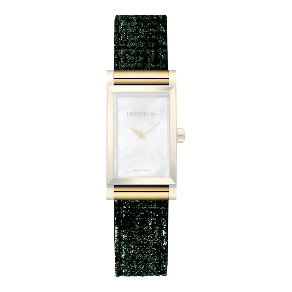VOGTIME-BRACELET-BRACELET ANTARÈS – BRACELET SIMPLE – VERT BRILLANT - BRAC17048P120
