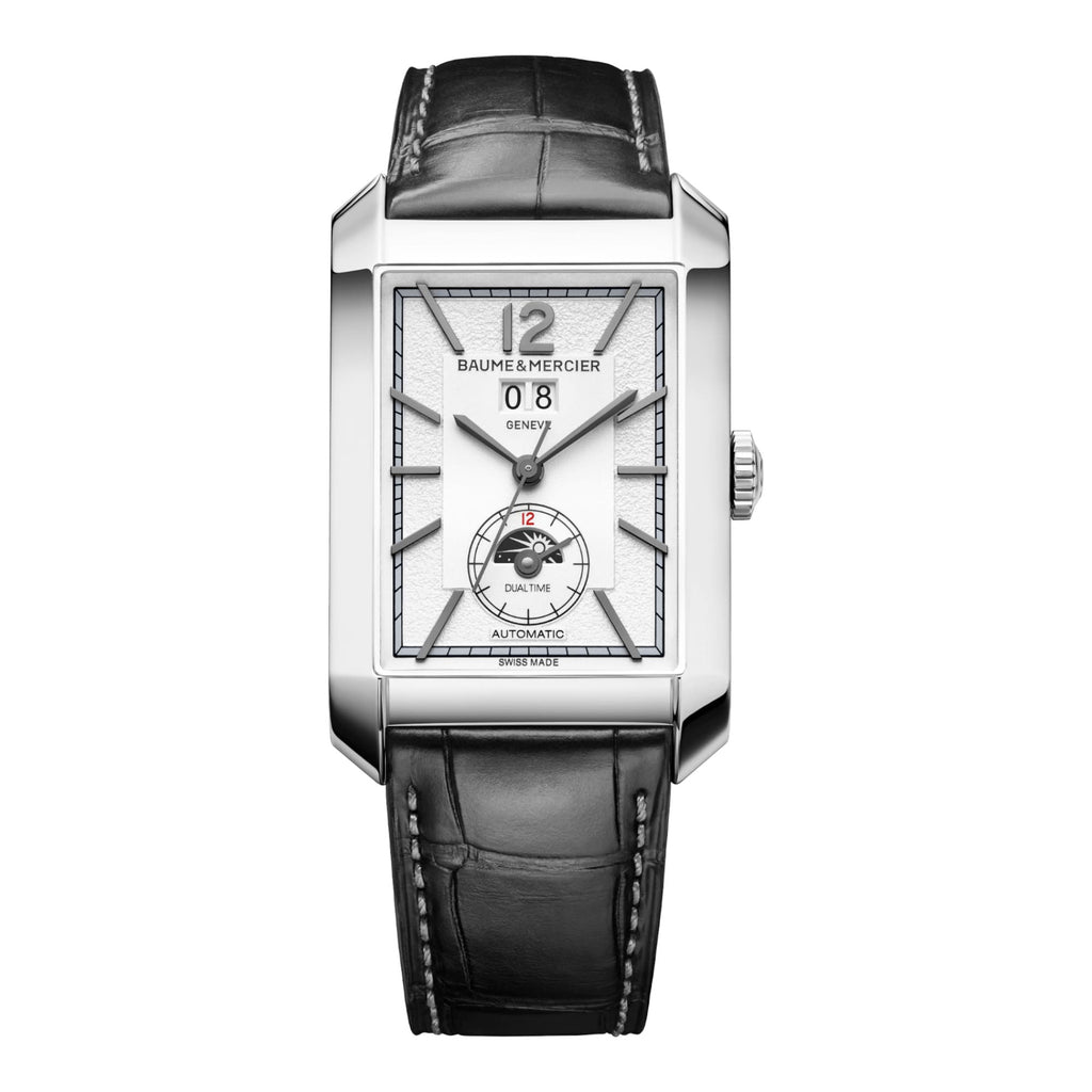 VOGTIME-Baume-et-Mercier_Hampton 10523 - Automatique Double Fuseau Horaire - 48 X 31 MM
