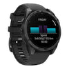 VOGTIME-CANNES-fēnix® 8 – 47 mm, AMOLED  Acier Gray avec bracelet en silicone noir - 010-02904-00