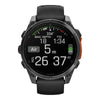 VOGTIME-CANNES-fēnix® 8 – 47 mm, AMOLED  Acier Gray avec bracelet en silicone noir - 010-02904-00
