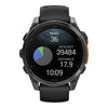 VOGTIME-CANNES-fēnix® 8 – 47 mm, AMOLED  Acier Gray avec bracelet en silicone noir - 010-02904-00