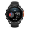 VOGTIME-CANNES-fēnix® 8 – 47 mm, AMOLED  Acier Gray avec bracelet en silicone noir - 010-02904-00