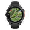VOGTIME-CANNES-fēnix® 8 – 47 mm, AMOLED  Acier Gray avec bracelet en silicone noir - 010-02904-00