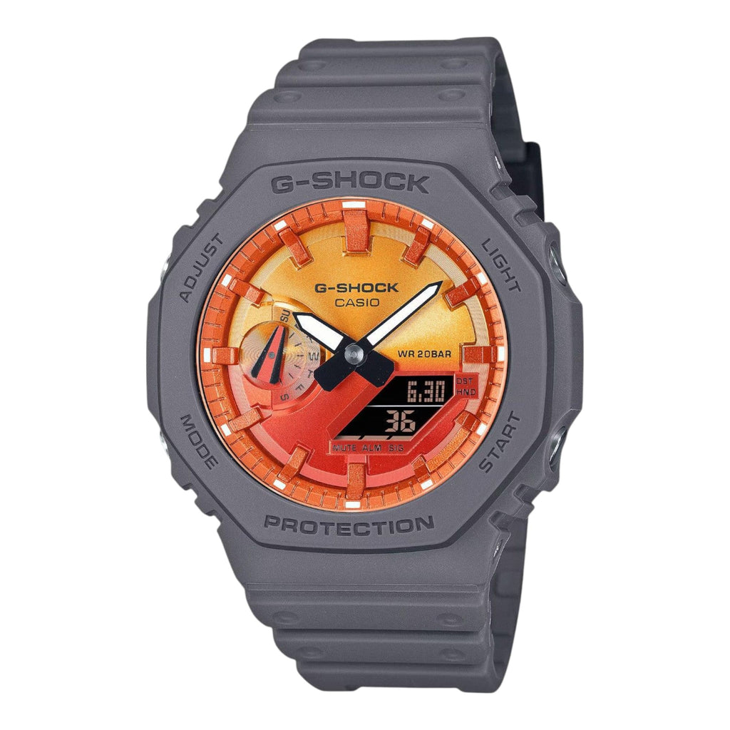 VOGTIME-CASIO_-_GA-2100FL-8A VUE DE FACE