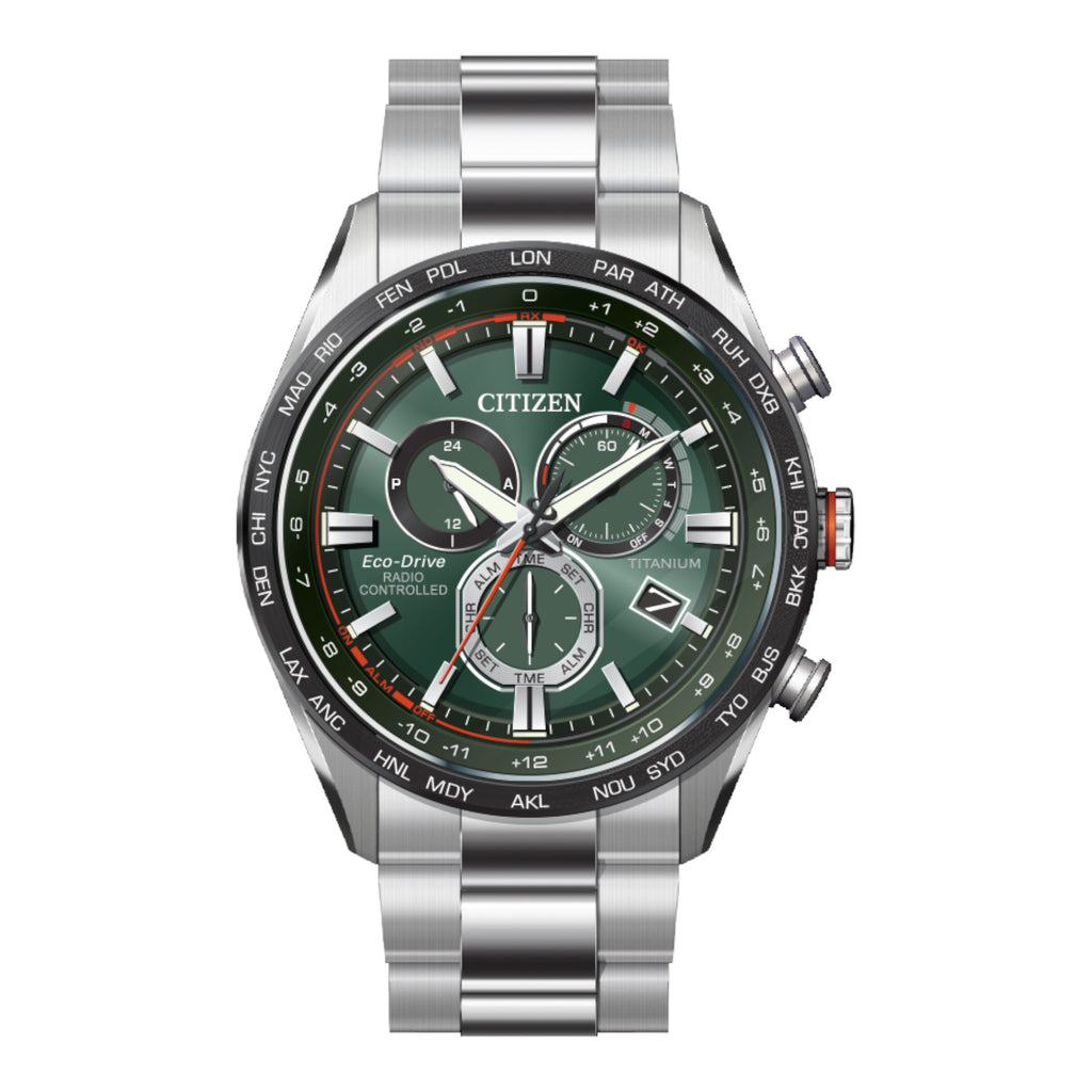 VOGTIME-CITIZEN-MONTRES-Radio Pilotée  Eco Drive - CB5946-82X