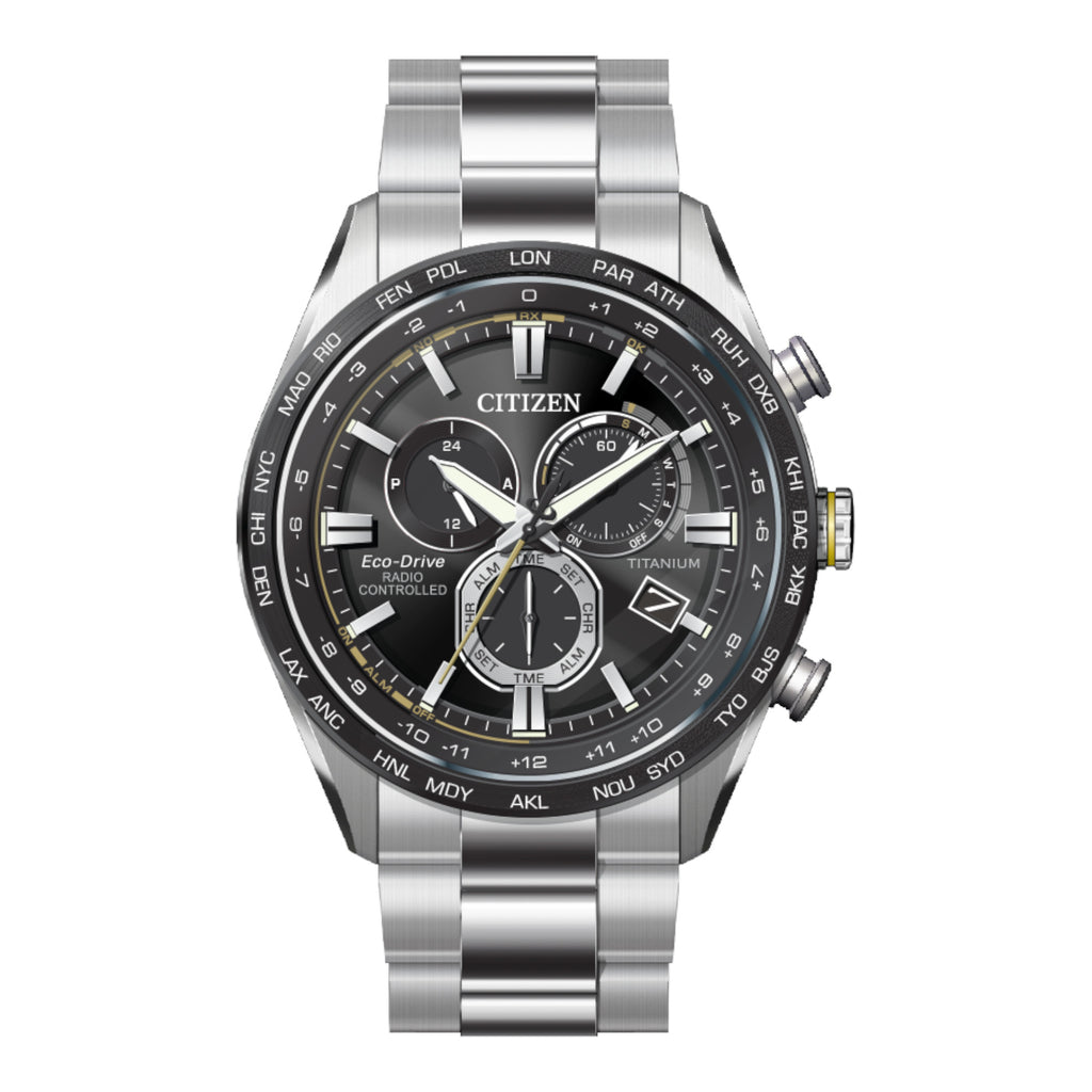 VOGTIME-CITIZEN-MONTRES-Radio Pilotée  Eco Drive - CB5947-80E