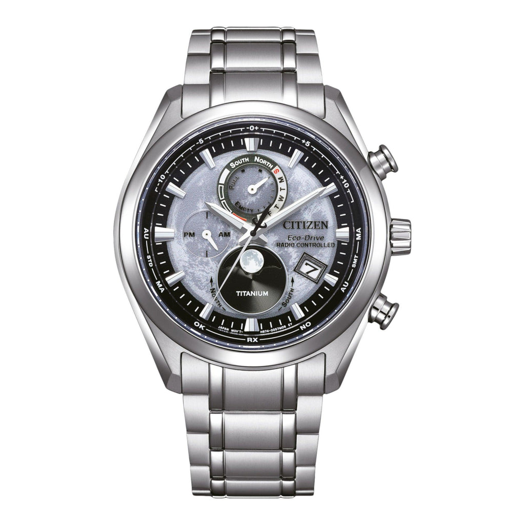 VOGTIME-CITIZEN-MONTRES-Radio Pilotée  Eco Drive - Tsuki-yomi Moonphase - BY1010-81H