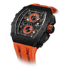 VOGTIME-Elemental Series-Calendar -- TB8204Q-12-Black Orange