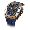 VOGTIME-Elemental Series-Calendar - TB8204Q-05 - golden-blue