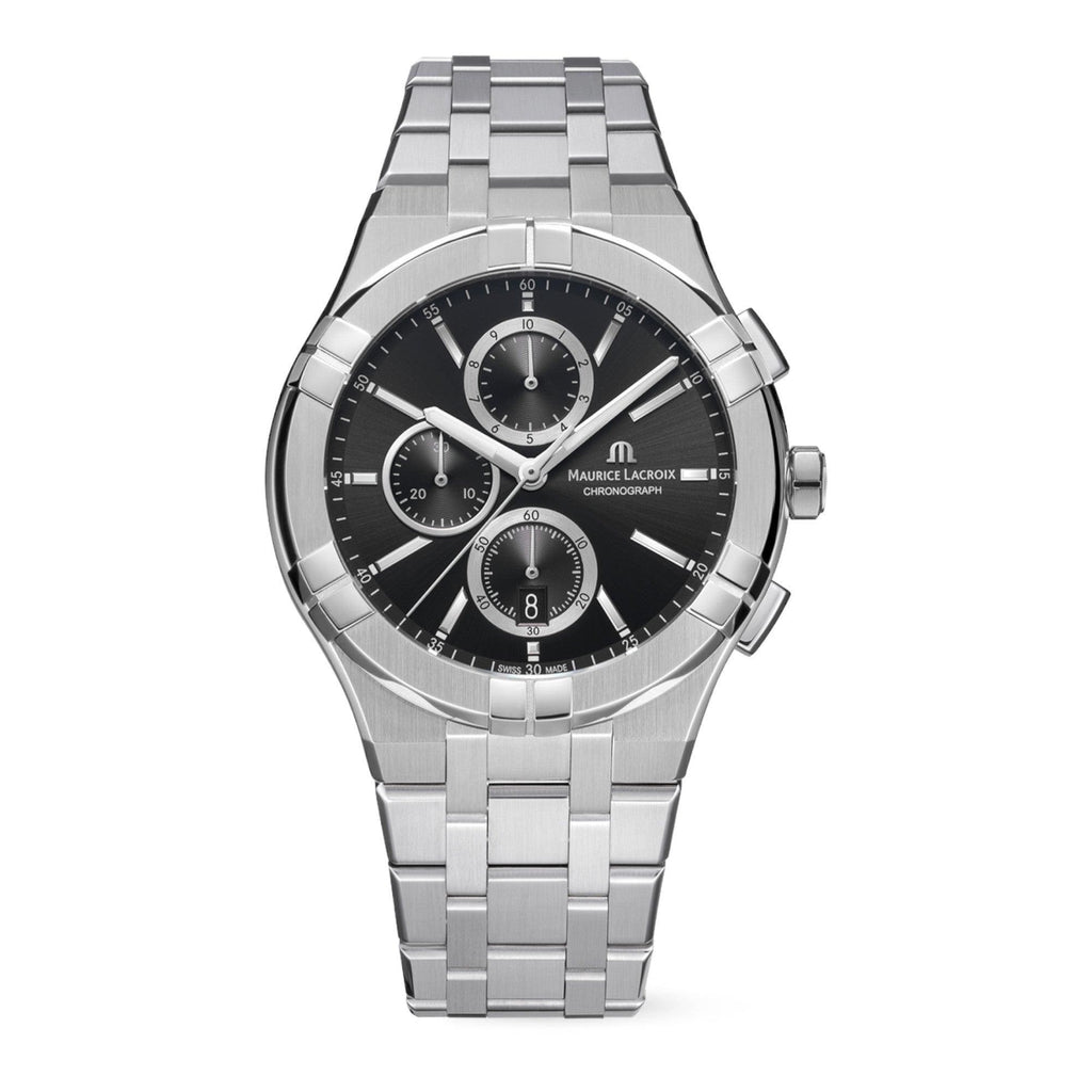 VOGTIME-MAURICE-LACROIX-AIKON Quartz Chronograph - 42mm - AI1118-SS002-330-1