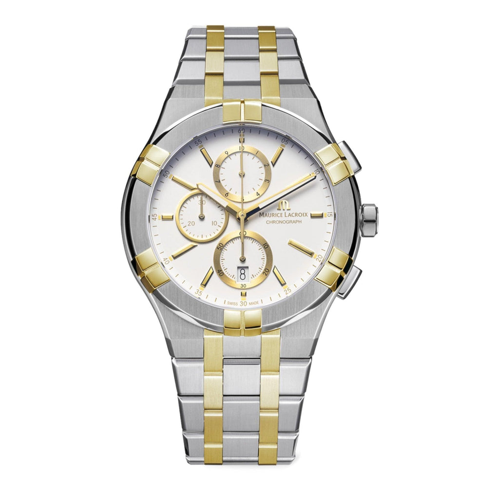 VOGTIME-MAURICE-LACROIX-AIKON Quartz Chronograph Duotone - 42mm - AI1118-PVY03-130-1