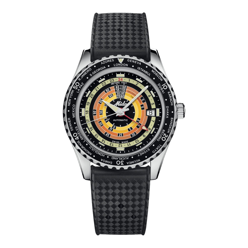 VOGTIME-MIDO-Ocean Star Decompression Worldtimer  - M026.829.17.051.00