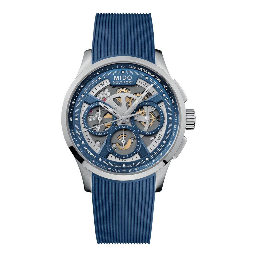 VOGTIME-MIDO-Multifort Skeleton Chronograph  - M038.662.17.040.00- 43mm