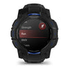 VOGTIME-MONTRES-GARMIN - Instinct® 3 – 50 mm - AMOLED  Noire avec bracelet noir/bleu électrique - 010-03020-03