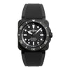 VOGTIME-MONTRES-AUTOMATIQUE-BELL-ET-ROSS-BR 03 Diver Black Matte Ceramic - BR03A-D-BL-CE/SRB