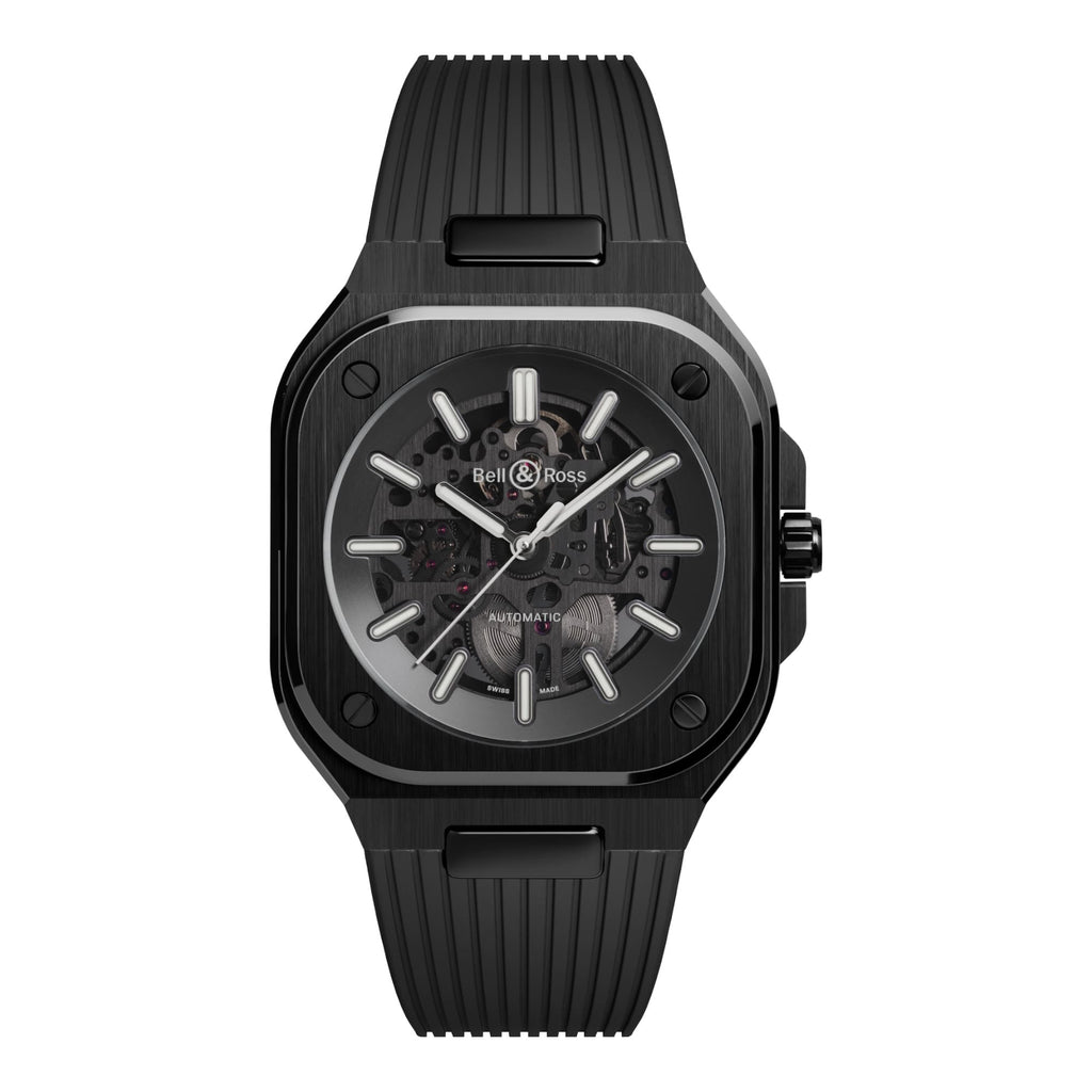VOGTIME-MONTRES-AUTOMATIQUE-BELL-ET-ROSS-BR 05 Skeleton Black Ceramic - BR05A-BL-SK-CE/SRB