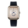 VOGTIME-MONTRES-AUTOMATIQUE-Ecce Figura Sienna - brossé - pvd or rose cuir bleu