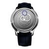 VOGTIME-MONTRES-BEAUBLEU-Seconde Française 19.24 Blanc Gris - Bleu Caïman