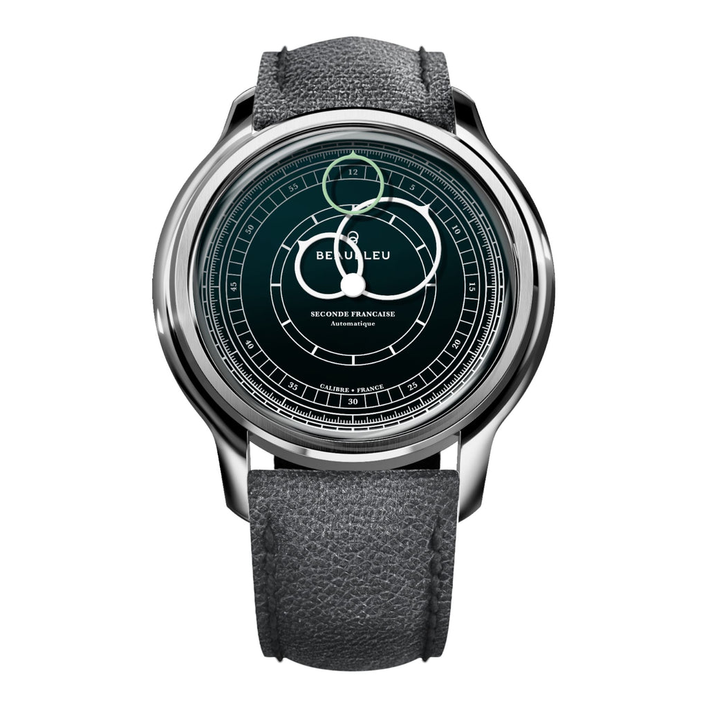 VOGTIME-MONTRES-BEAUBLEUSF_Seconde Française 19.24 Vert - Gris Grainé