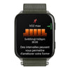 VOGTIME-MONTRES-CONNECTÉE-Venu® X1  Vert Moss avec fond de boîtier en titane Gray et bracelet en nylon ComfortFit vert Moss - 010-02980-03