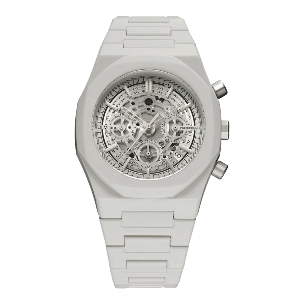 VOGTIME-MONTRES-D1-MILANO-Carbonlite - 40.5mm - Modèle L Polychrono - D1-PHBJ11