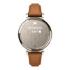 VOGTIME-MONTRES-GARMIN-Lily® 2 Classic  Cream Gold avec bracelet en cuir camel - 010-02839-02