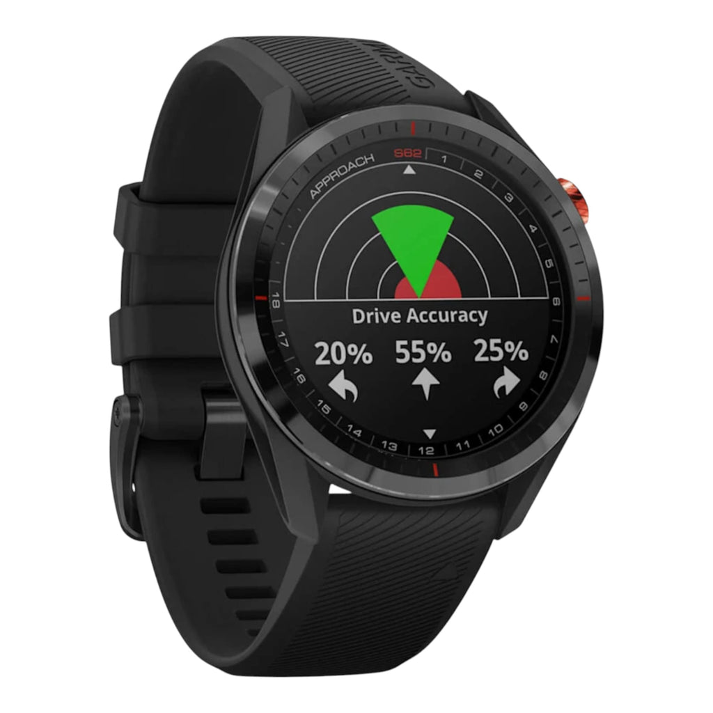 VOGTIME-MONTRES-GARMIN - Approach® S62 Bundle  Céramique noir avec bracelet noir Pack  - 010-02200-02