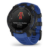 VOGTIME-MONTRES-GARMIN - Instinct® 3 – 45 mm, AMOLED  Noire avec bracelet bleu électrique - 010-02936-03