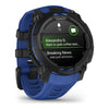 VOGTIME-MONTRES-GARMIN - Instinct® 3 – 45 mm, AMOLED  Noire avec bracelet bleu électrique - 010-02936-03