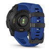 VOGTIME-MONTRES-GARMIN - Instinct® 3 – 45 mm, AMOLED  Noire avec bracelet bleu électrique - 010-02936-03