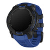 VOGTIME-MONTRES-GARMIN - Instinct® 3 – 45 mm, AMOLED  Noire avec bracelet bleu électrique - 010-02936-03