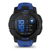 VOGTIME-MONTRES-GARMIN - Instinct® 3 – 45 mm, AMOLED  Noire avec bracelet bleu électrique - 010-02936-03