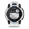 VOGTIME-MONTRES-GARMIN - Instinct® 3 – 45 mm, Solar  Blanche avec bracelet blanc/bleu électrique - 010-0293