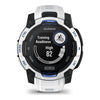 VOGTIME-MONTRES-GARMIN - Instinct® 3 – 45 mm, Solar  Blanche avec bracelet blanc/bleu électrique - 010-0293