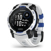 VOGTIME-MONTRES-GARMIN - Instinct® 3 – 45 mm, Solar  Blanche avec bracelet blanc/bleu électrique - 010-0293