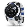 VOGTIME-MONTRES-GARMIN - Instinct® 3 – 45 mm, Solar  Blanche avec bracelet blanc/bleu électrique - 010-0293