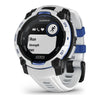 VOGTIME-MONTRES-GARMIN - Instinct® 3 – 45 mm, Solar  Blanche avec bracelet blanc/bleu électrique - 010-0293