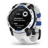 VOGTIME-MONTRES-GARMIN - Instinct® 3 – 45 mm, Solar  Blanche avec bracelet blanc/bleu électrique - 010-0293