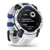 VOGTIME-MONTRES-GARMIN - Instinct® 3 – 45 mm, Solar  Blanche avec bracelet blanc/bleu électrique - 010-0293