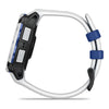 VOGTIME-MONTRES-GARMIN - Instinct® 3 – 45 mm, Solar  Blanche avec bracelet blanc/bleu électrique - 010-0293
