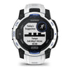 VOGTIME-MONTRES-GARMIN - Instinct® 3 – 45 mm, Solar  Blanche avec bracelet blanc/bleu électrique - 010-0293