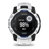 VOGTIME-MONTRES-GARMIN - Instinct® 3 – 45 mm, Solar  Blanche avec bracelet blanc/bleu électrique - 010-0293