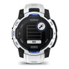 VOGTIME-MONTRES-GARMIN - Instinct® 3 – 45 mm, Solar  Blanche avec bracelet blanc/bleu électrique - 010-0293