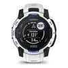 VOGTIME-MONTRES-GARMIN - Instinct® 3 – 45 mm, Solar  Blanche avec bracelet blanc/bleu électrique - 010-0293