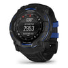 VOGTIME-MONTRES-GARMIN - Instinct® 3 – 50 mm - AMOLED  Noire avec bracelet noir/bleu électrique - 010-03020-03