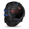 VOGTIME-MONTRES-GARMIN - Instinct® 3 – 50 mm - AMOLED  Noire avec bracelet noir/bleu électrique - 010-03020-03