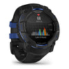VOGTIME-MONTRES-GARMIN - Instinct® 3 – 50 mm - AMOLED  Noire avec bracelet noir/bleu électrique - 010-03020-03